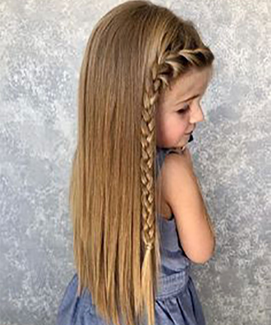 Girl Kids Hairstyle for School