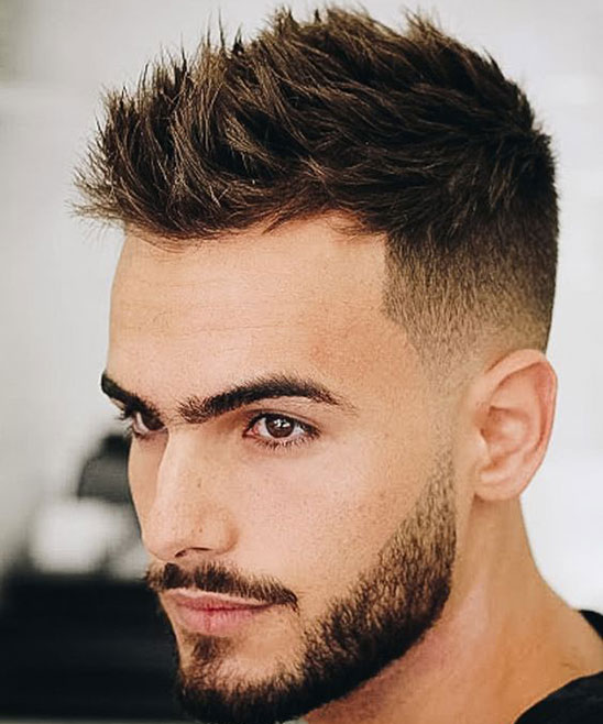 Good Haircuts for Round Faces Men