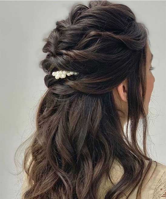 Hair Style Girls for Wedding Fuction