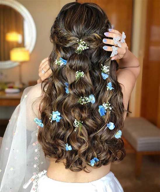 Hair Style for Girls Indian Wedding