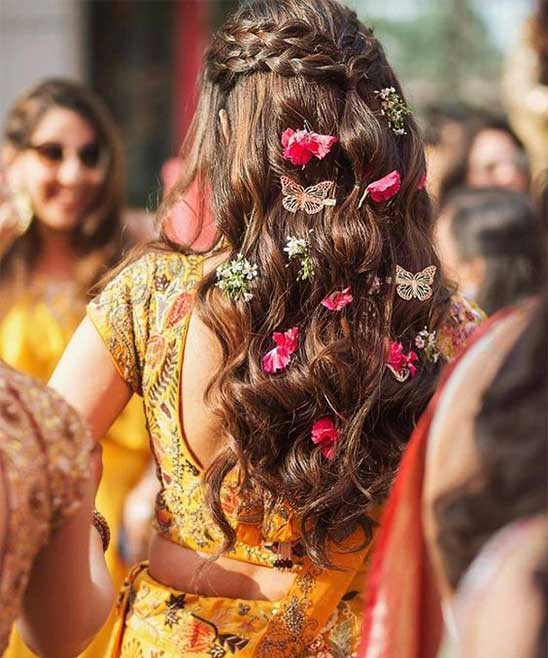 Hair Style for Girls Wedding