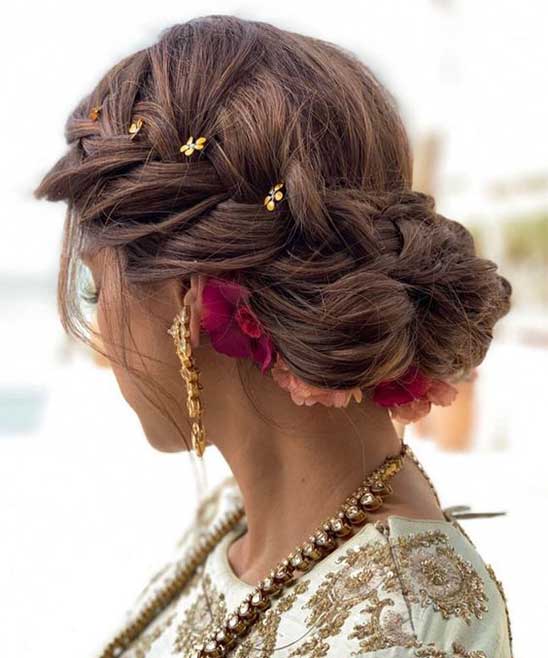 Hair Style for Girls for Wedding Indian
