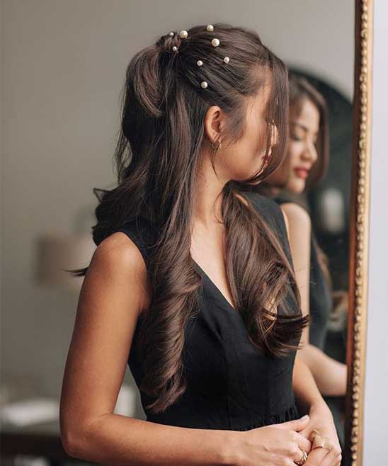 Hair Style for Girls for Wedding Party