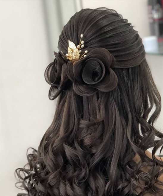 Hair Style for Girls in Sister Wedding