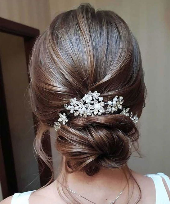 Hair Style for Long Hair Girl Wedding