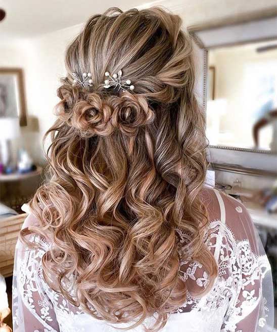 Hair Style for Wedding Girl