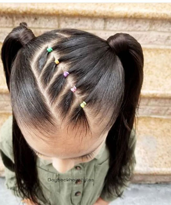Hairstyle for Girl Kid with Curly Hair