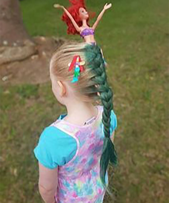 Hairstyle for Indian Kid Girl