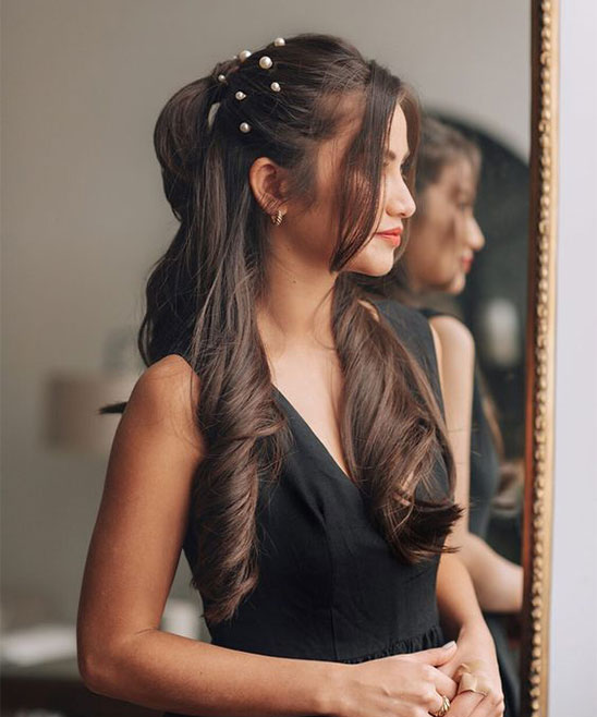 Hairstyle for Wedding Party Girls