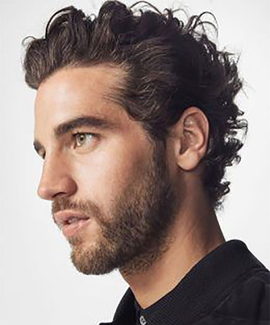 Hairstyles for Dry Curly Hair Men