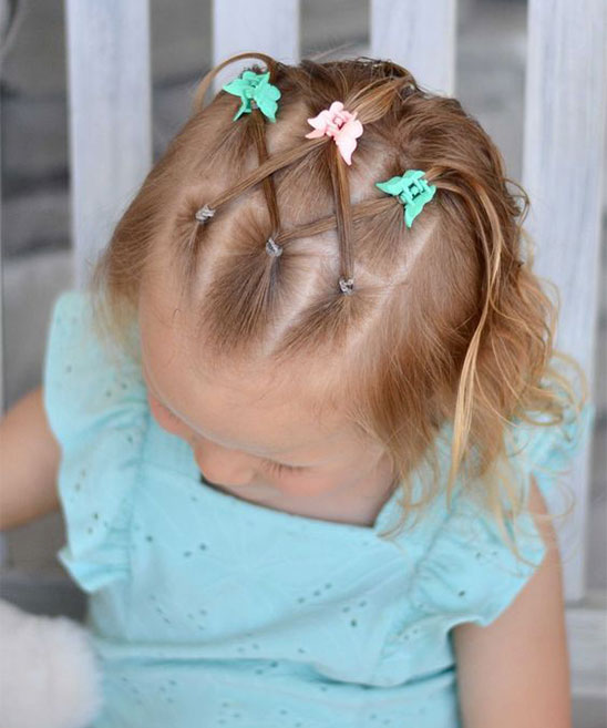 Hairstyles for Indian Kid Girl