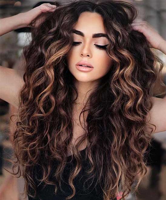 Highlighted Hair for Girls Photo