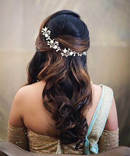 Indian Hair Style for Girls for Wedding Step by Step