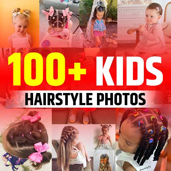 100+ Kids Hairstyles for Girls (2023) Short - TailoringinHindi