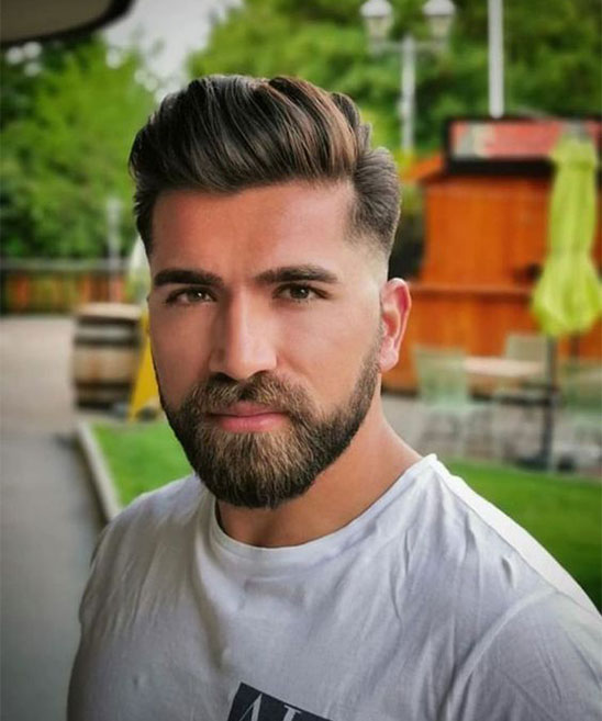 Latest Hairstyles for Men with Beard