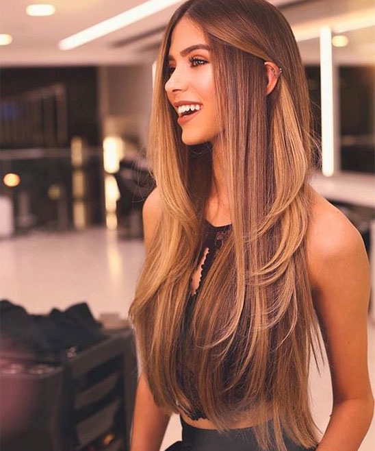Long Hair Cutting Style Girl