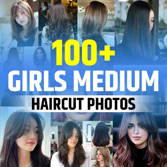Medium Hair Cut for Girls