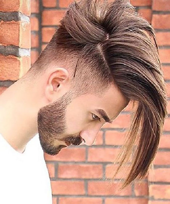 Medium Hairstyles for Men With Beard