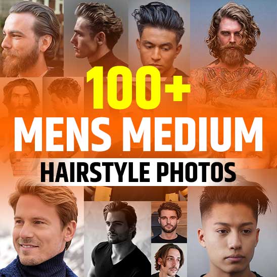 100+ Mens Medium Hairstyles (2023) Short Hair - TailoringinHindi