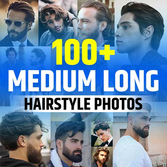100+ Medium Long Hairstyles for Men (2023) - TailoringinHindi