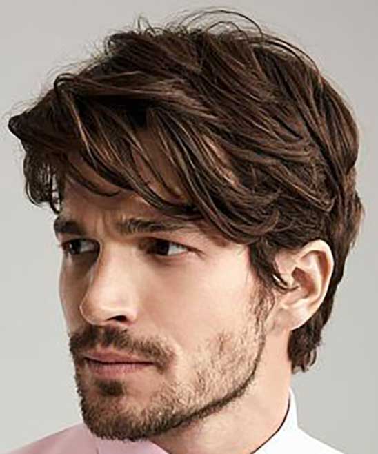 Medium Short Length Hairstyles for Men