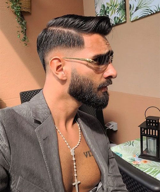 Medium Wavy Short Haircut for Men