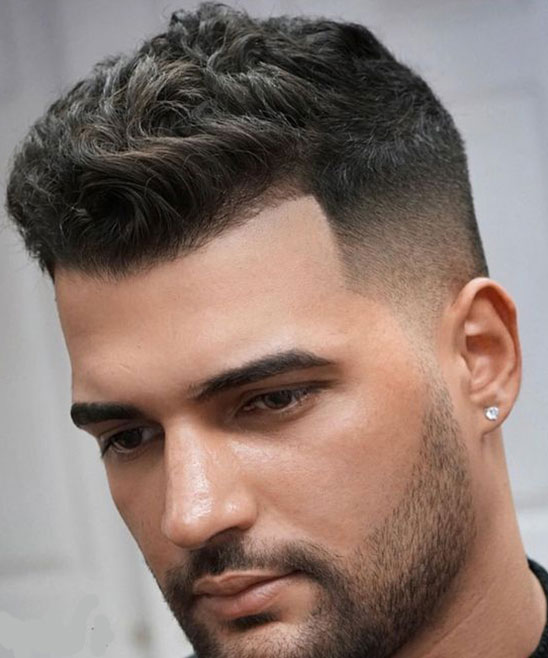 Mens Beard and Hairstyle of Square Shaped Face