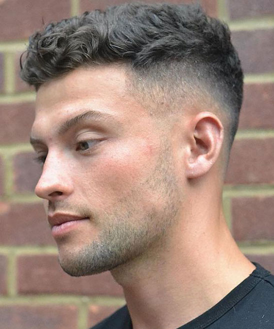 Men's Haircut for Oval Shaped Face