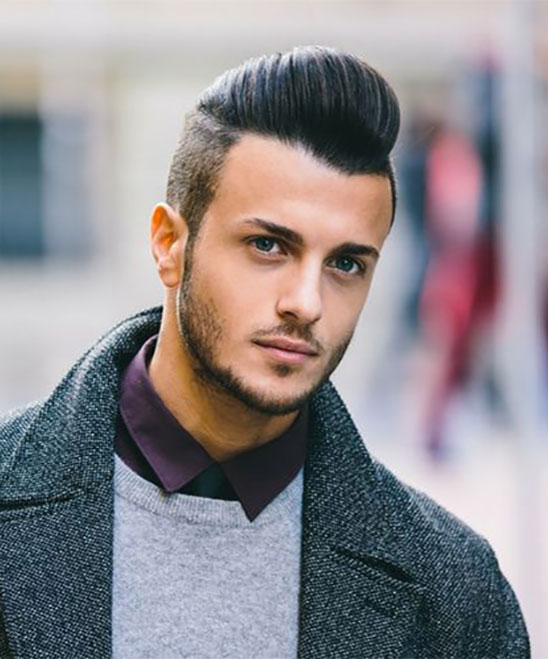 Mohawk Hairstyles for Men with Curly Hair