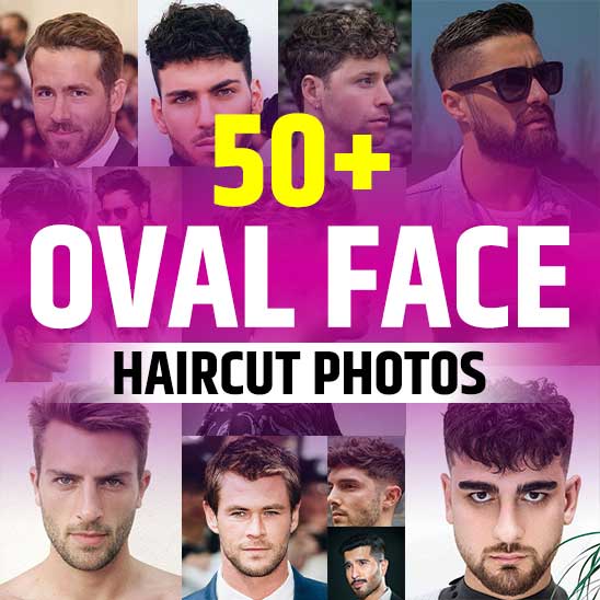 Oval Face Haircut Men