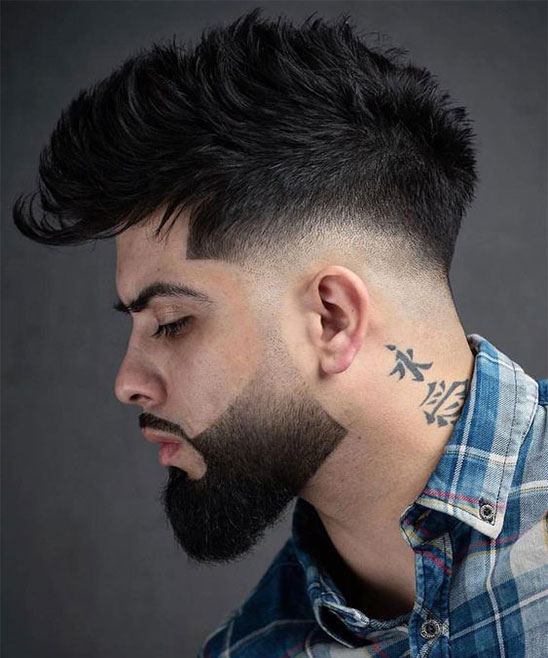 Short Curly Haircut for Men