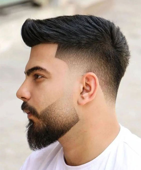Short Haircut for Round Face Men