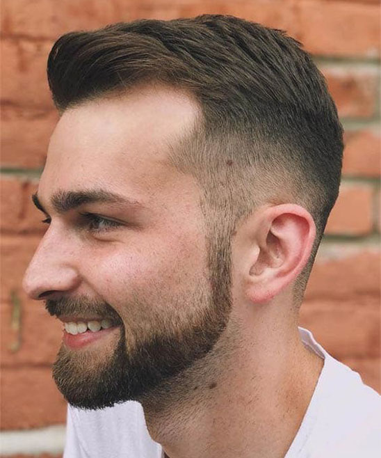 Short Haircuts for Men With Beards