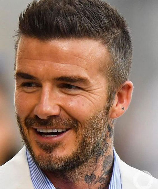 Short Haircuts for Men With Big Foreheads