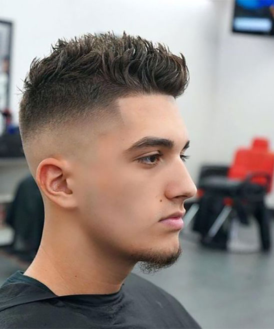 Small Hair Cut for Men Puff Style