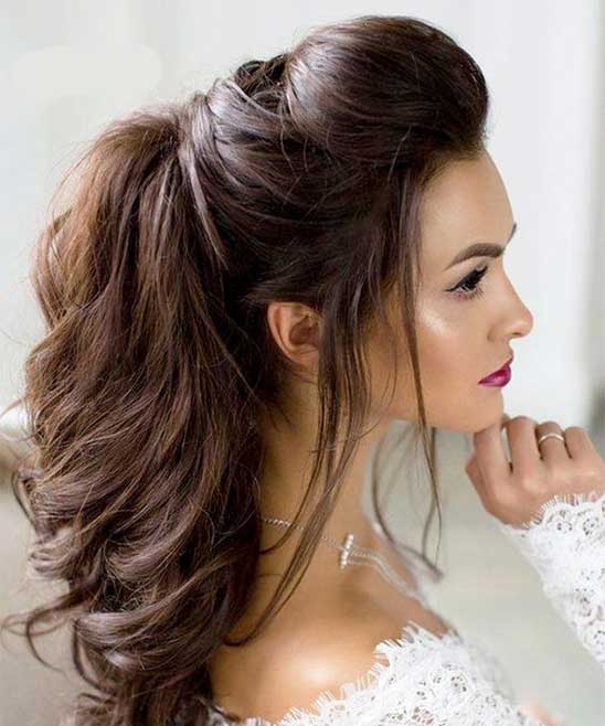 Traditional Hair Style for Wedding Girls