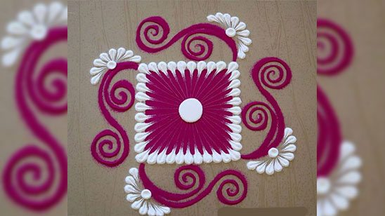 Best Rangoli Designs for Competition on New Year