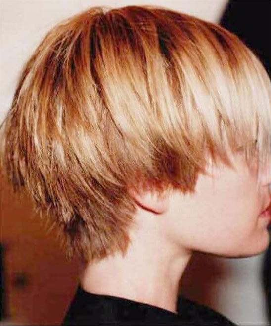 Boy Haircut Style for Girls Long Hair