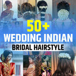Bridal Hairstyle Indian Wedding