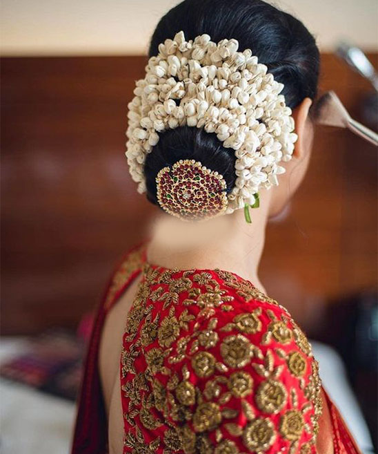 Bridal Hairstyle South Indian Style
