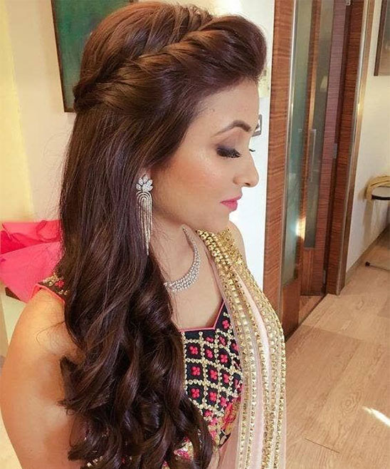 Bridal Hairstyle With Wedding Vail
