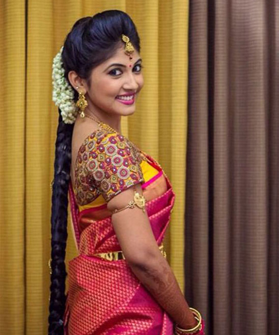 Bridal Hairstyles Wedding Indian Tutorial