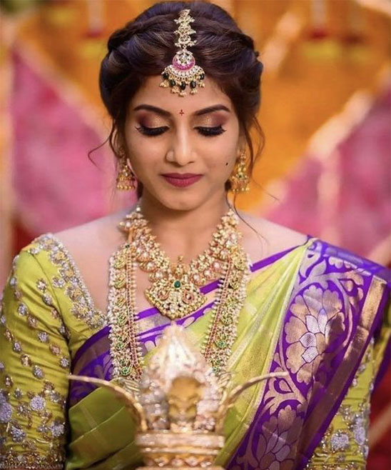 Bridal Wedding Hairstyle Indian