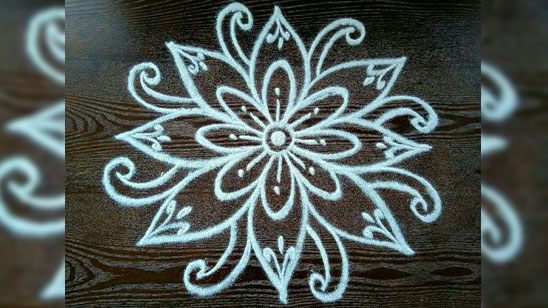 Easy Best Rangoli Designs for Competition