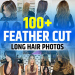 Feather Cut for Long Hair Indian
