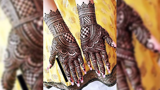 Foot Bridal Mehndi Design