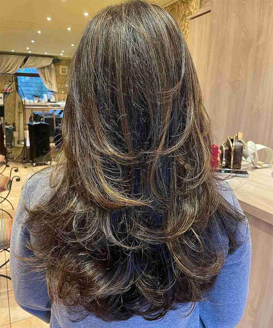 100+ Long Layered Hair Front (2023) Haircuts - TailoringinHindi