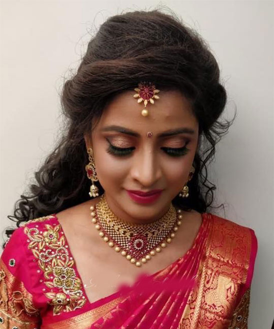 Gorgeous South Indian Wedding Bridal Hairstyles