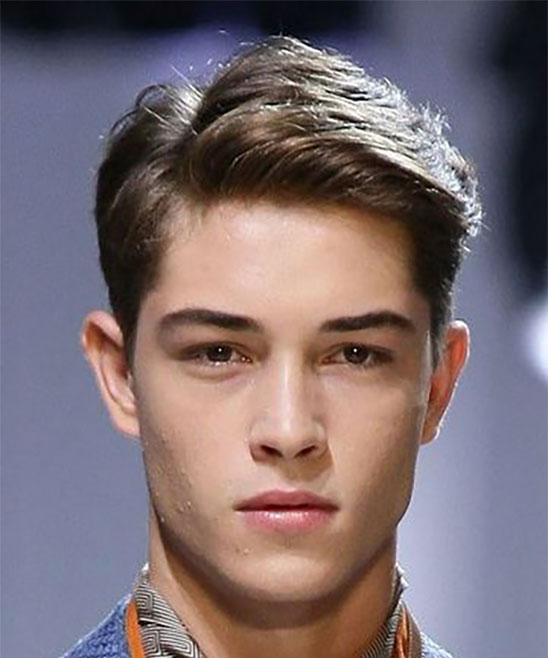 Hairstyle for Boys in Short Hairh Clean Shave