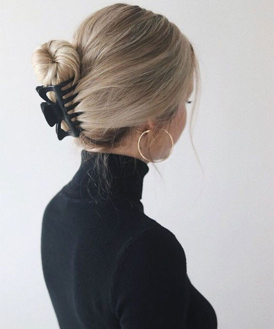 Hairstyle on Gown for Short Hair